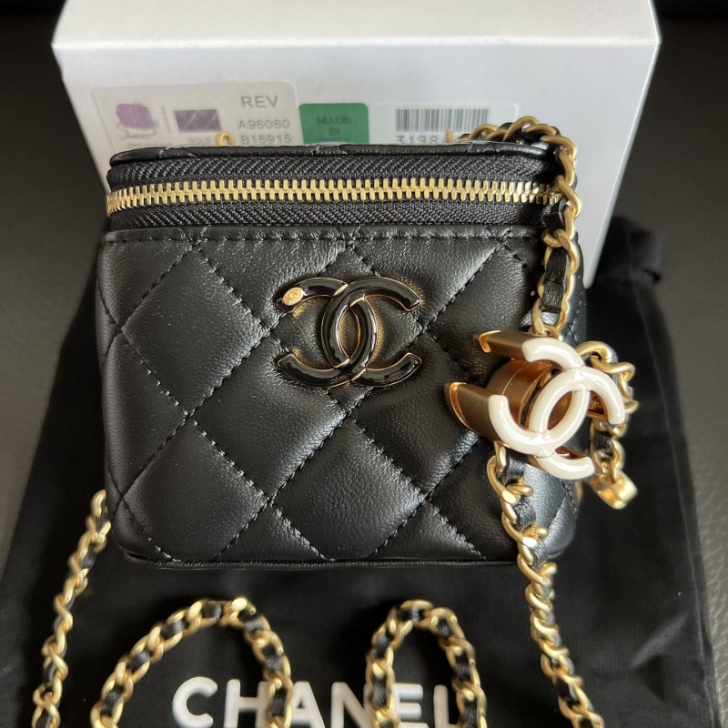 Ch*el cosmetic bags
